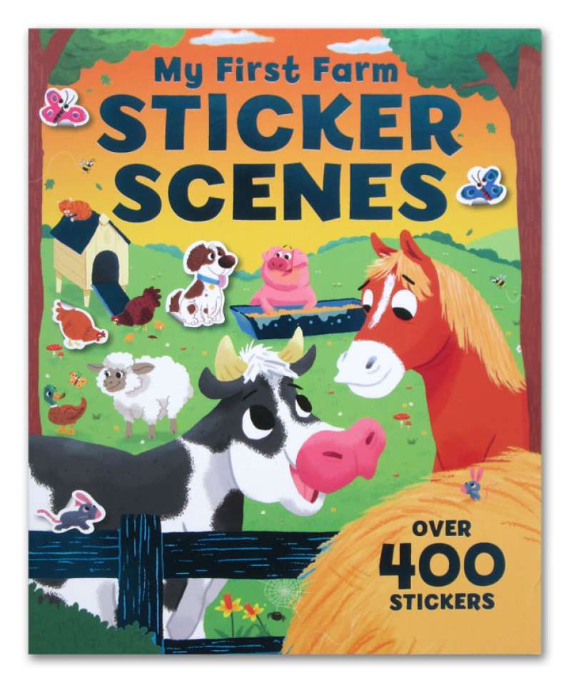 Jual My First Farm Sticker Scenes Book With Over 400 Stickers Online November 2020 Blibli Com