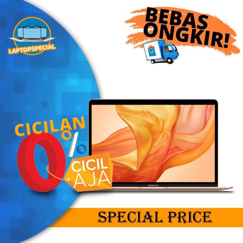 Jual Apple Macbook Air 2020 Mwtl2 Notebook Gold 1 1ghz Dual Core I3 10th Gen 8gb 256gb 13 Inch Online Desember 2020 Blibli
