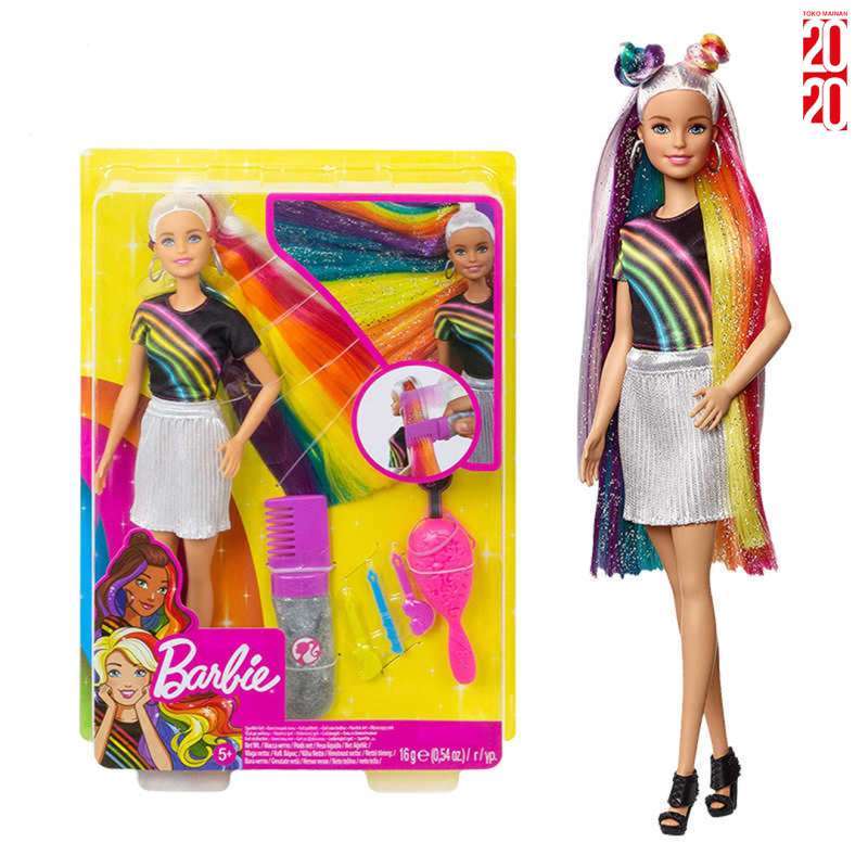 Jual Barbie Rainbow Sparkle Hair Ori Mainan Boneka Barbie Anak Fxn96 Online Maret 2021 Blibli A legjobb, legteljesebb online barbiebaba gyűjtemény! barbie rainbow sparkle hair ori mainan boneka barbie anak fxn96