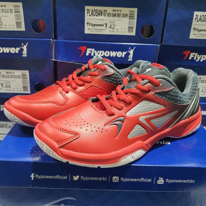 Jual Sepatu Badminton Flypower Plaosan 7 07 Original Online Oktober 2020 Blibli Com
