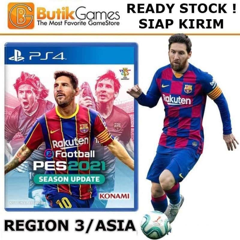 Jual Pes 2021 Ps4 Pes2021 Pes 21 Ps4 Region 3 Online Oktober 2020 Blibli Com