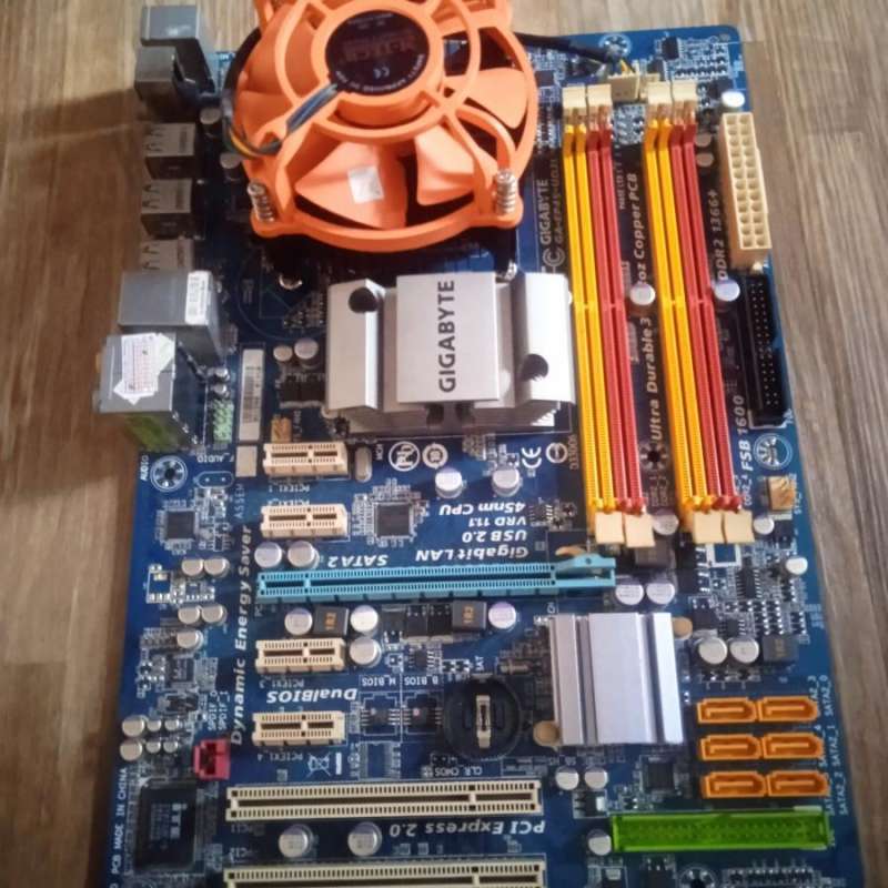 Mainboard I5 Lga 775 Motherboard Komputer LGA 775 Tanpa Kipas