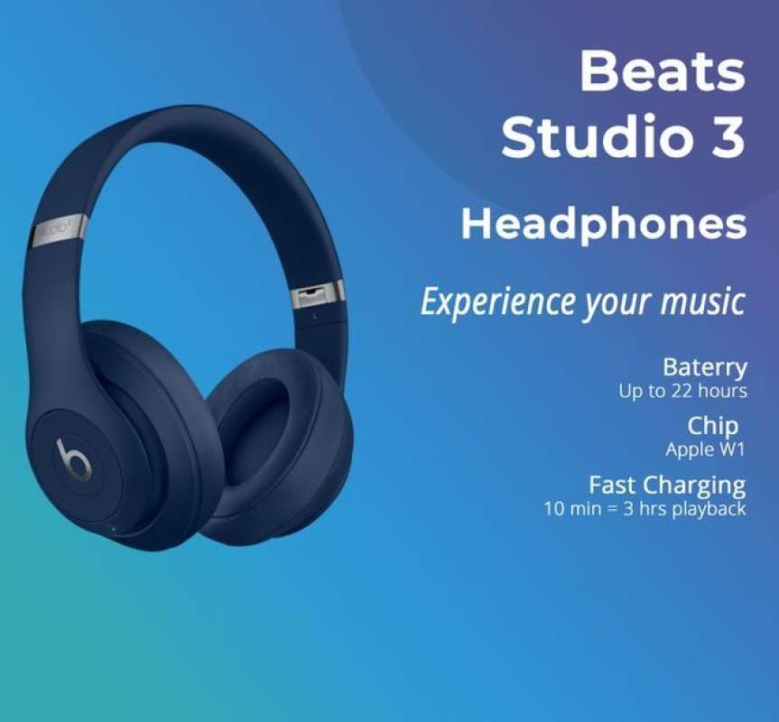beats studio 3 wireless harga