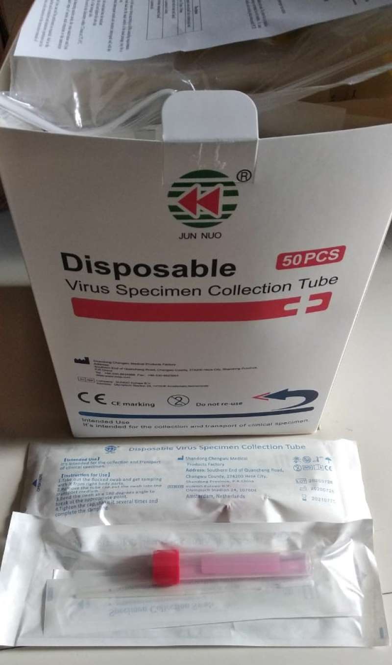 Jual Vtm Jun Nuo Swab Isi 50 Set Ada Izin Bnpb Ce Fda Certified Online November 2020 Blibli Com
