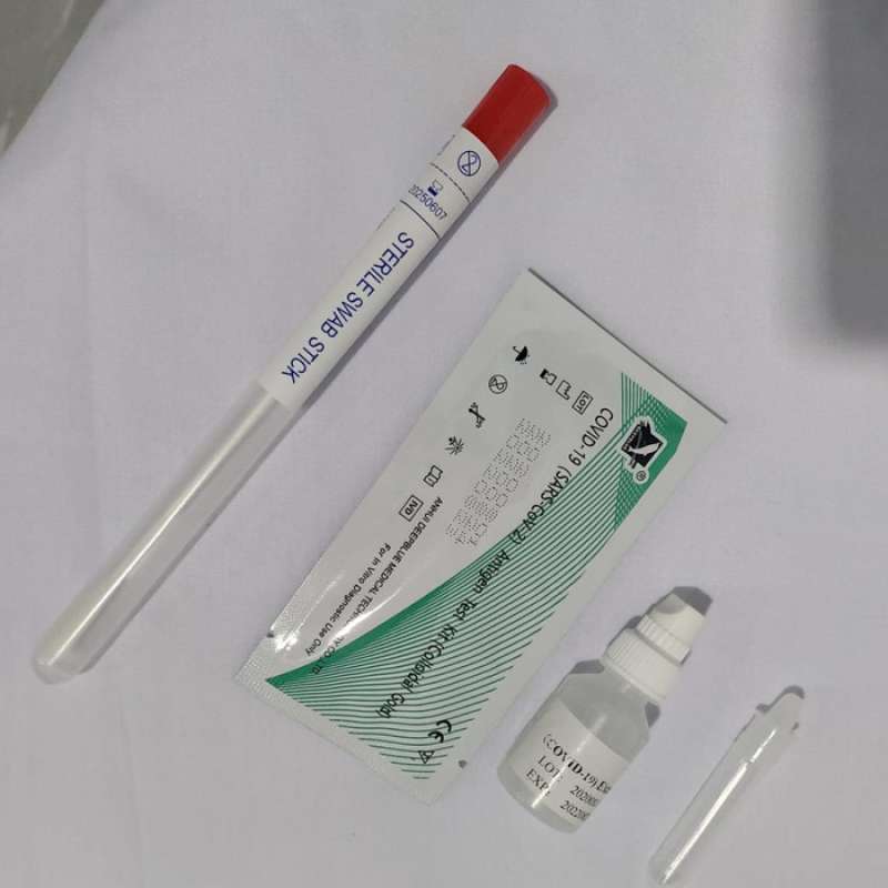 Jual Swab Antigen Covid 19 Test Kit Anhui Deepblue 1 Box Isi 25 Set Online Desember 2020 Blibli