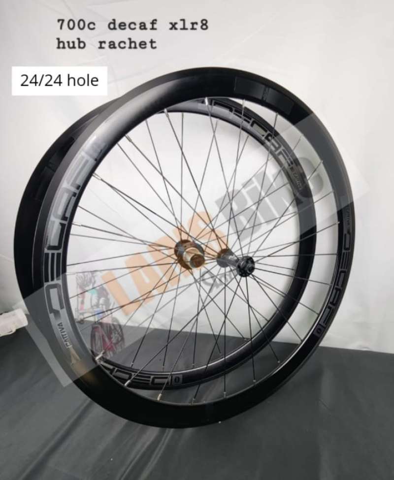 Wheelset best sale decaf 700c