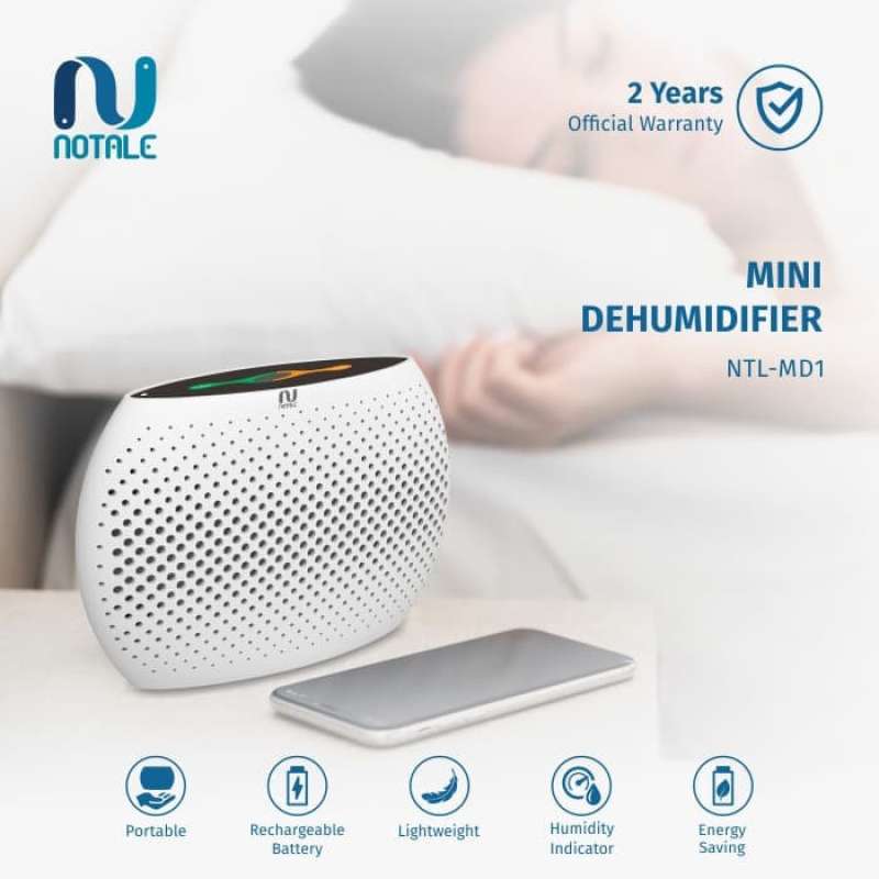 Jual Notale Ntl Md1 Mini Dehumidifier Dry Humidifier Online Februari 2021 Blibli