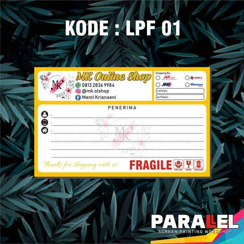Jual Stiker Pengiriman Olshop Stiker Label Pengiriman Online Maret 2021 Blibli