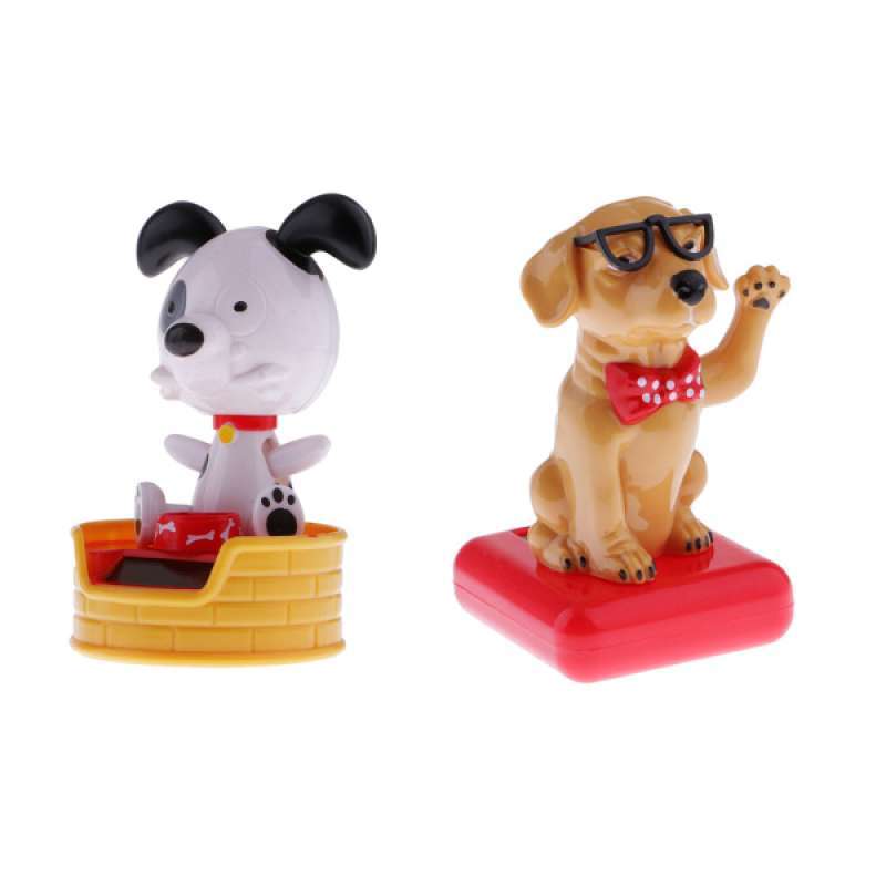 Jual 2pcs Car Bobble Toy Dancer Doll Decorative Ornament Tabletop Figurine Dog Online November 2020 Blibli Com