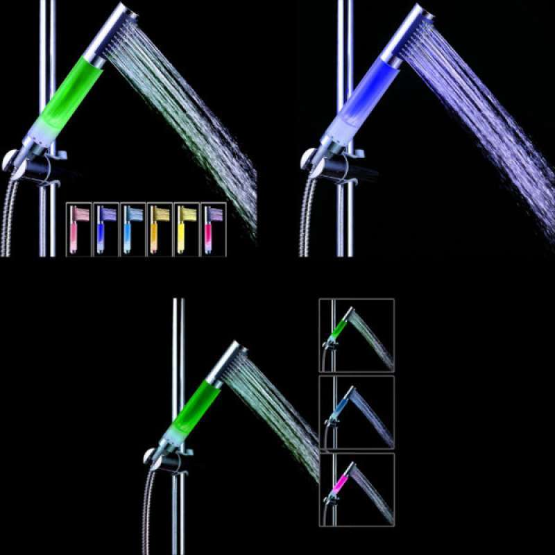 Jual Auto Glow 3 Color Temperature Sensor Led Aion Shower Spray Bar Sprinkler Online April 2021 Blibli
