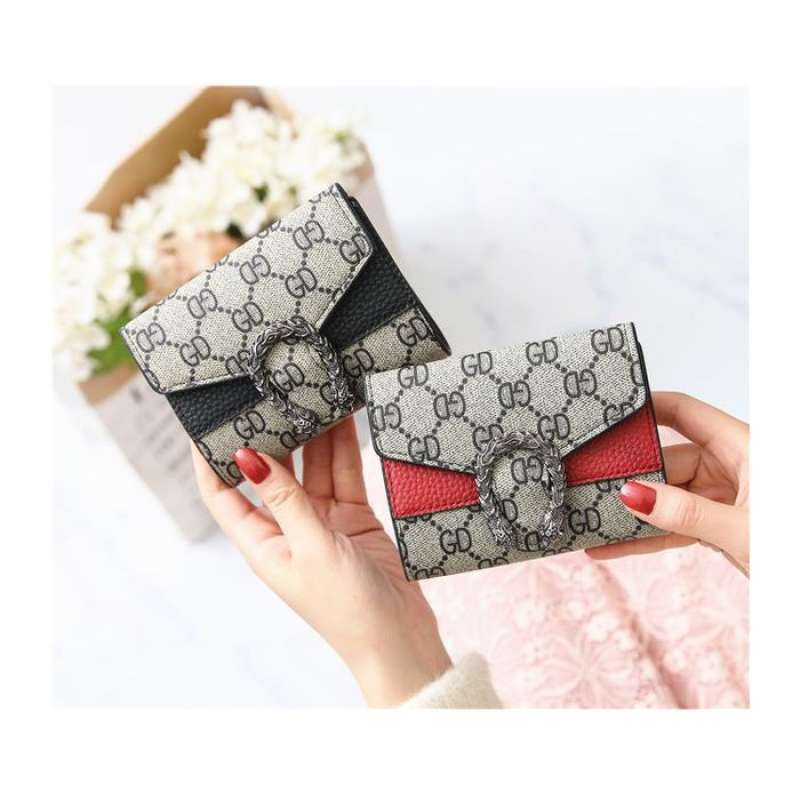 Jual Dompet Wanita Kecil Mini Gd Lipat 3 Simple Elegant Women Mini Wallet Online November 2020 Blibli
