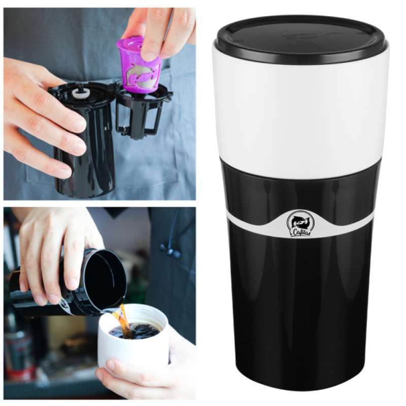 Jual Portable Drip Coffee Maker Travel Mug Mini Espresso Maker Home Office Small Online Oktober 2020 Blibli Com