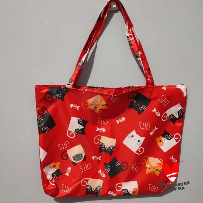 Cat untuk on sale tote bag kanvas