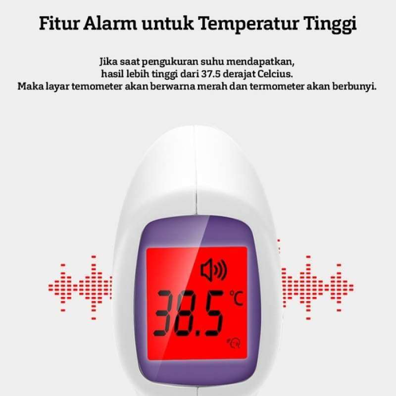Jual Fitur Red Alarm Thermometer Gun Merk Hw F02 Termo Digital Termo Bayi Online Desember 2020 Blibli