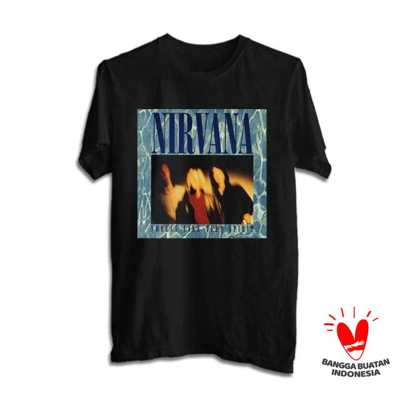8 Circle KAOS NIRVANA TSHIRT MUSIK ROCK 