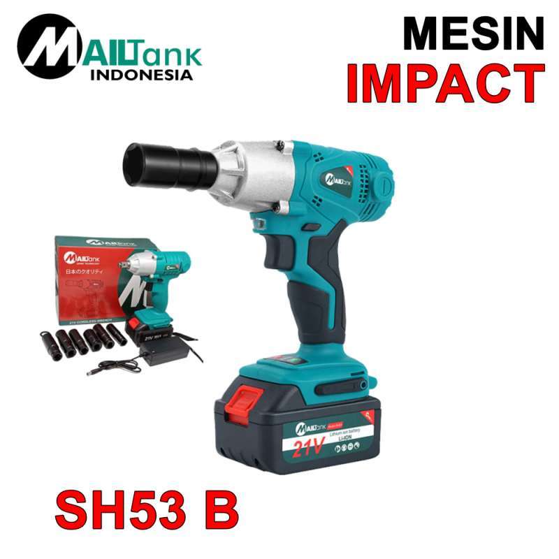 Promo Mesin Impact Wrench 1 2 SH53 B MAILTANK Cordless Pembuka