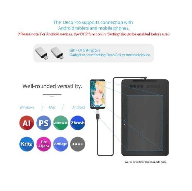 Jual Xp Pen Deco01 V2 Graphics Digital Drawing Tablet With Passive Pen Online Maret 2021 Blibli I got this product sponsored by. xp pen deco01 v2 graphics digital drawing tablet with passive pen