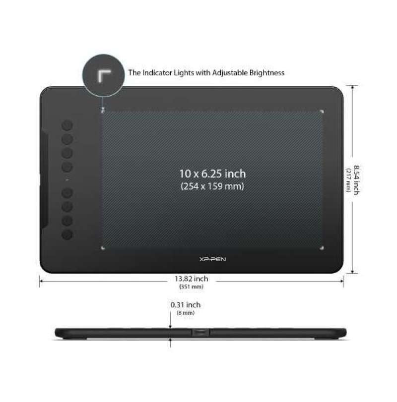 Jual Xp Pen Deco01 V2 Graphics Digital Drawing Tablet With Passive Pen Online Maret 2021 Blibli It comes with a 10 x 6.25 inch working area so you have more space to create and get work done. xp pen deco01 v2 graphics digital drawing tablet with passive pen