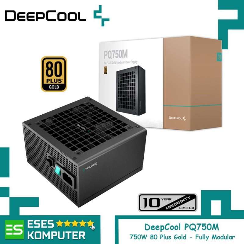 2024年　DeepCool PQ750M 750W 電源ユニット PQ750M - DeepCool