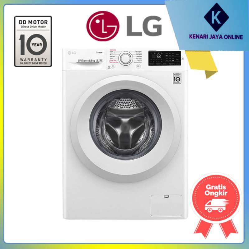 Jual Mesin Cuci Lg Front Loading 8 5 Kg Fc1285s5w Online April 2021 Blibli Tips cara merawat mesin cuci supaya awet. mesin cuci lg front loading 8 5 kg fc1285s5w