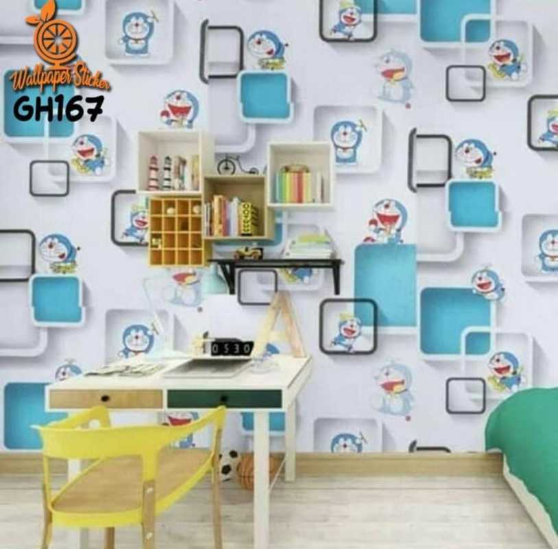 Jual Wallpaper Dinding Stiker Motif Doraemon Online Februari 2021 Blibli Dinding yang dilapisi wallpaper ini terlihat indah, seolah dilukis menggunakan cat air. wallpaper dinding stiker motif doraemon