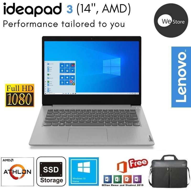 Jual Lenovo Ideapad Slim 3 14 Ada05 G7id Notebook Amd 3050u 4gb 256gb Ssd 14fhd Win10 Office Home Student Silver Online Desember 2020 Blibli