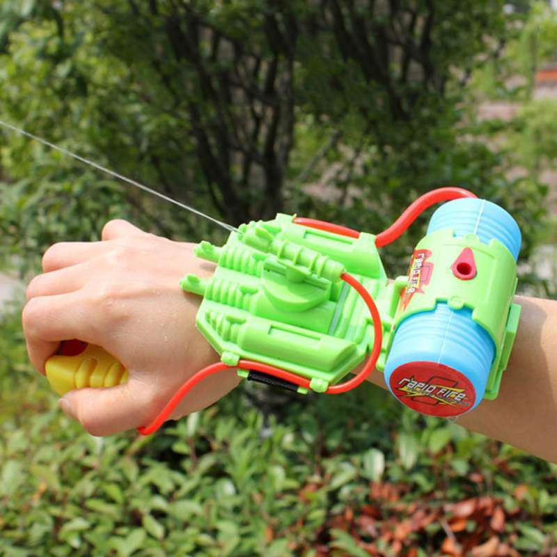 Jual Bluelans Kids Plastic Wrist Sprinkling Water Gun Toy Swimming Pool Beach Outdoor Shooter Online Januari 2021 Blibli