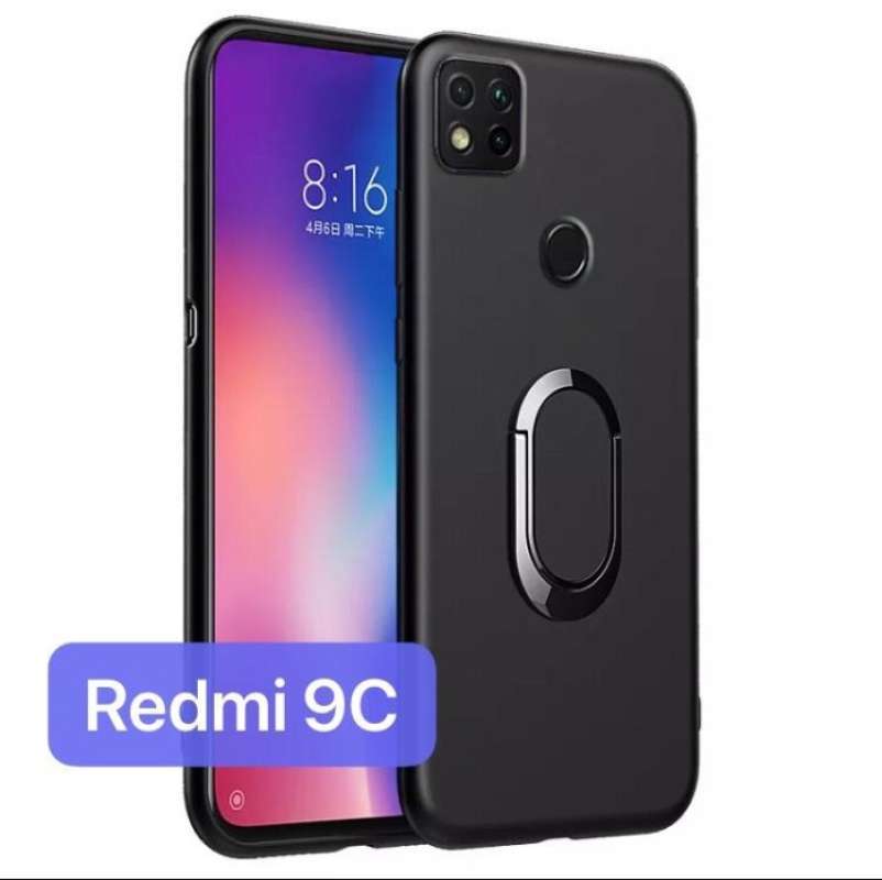 Jual Case Xiaomi Redmi 9c Ring Casing Silikon Soft Case Cover Handphone Online Desember 2020 Blibli