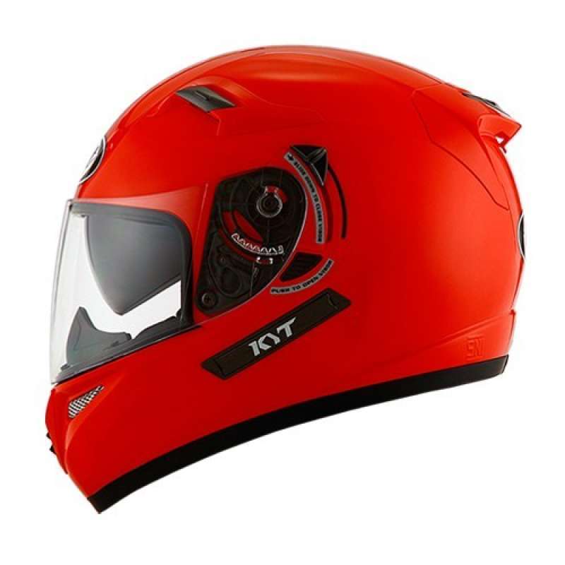 Helm kyt full hot sale face double visor
