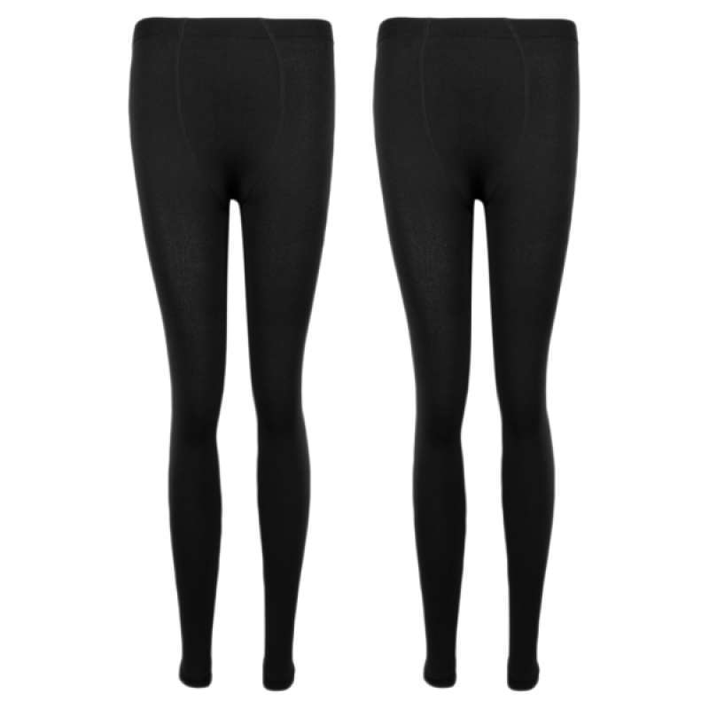 Promo 2pcs Black Winter Thermal Thick 