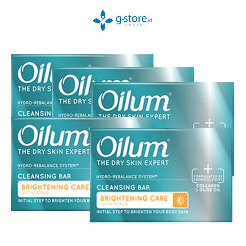 Jual Beli 4 Gratis 1 Oilum Brightening Care Cleanser Bar 85gr Online November 2020 Blibli Com