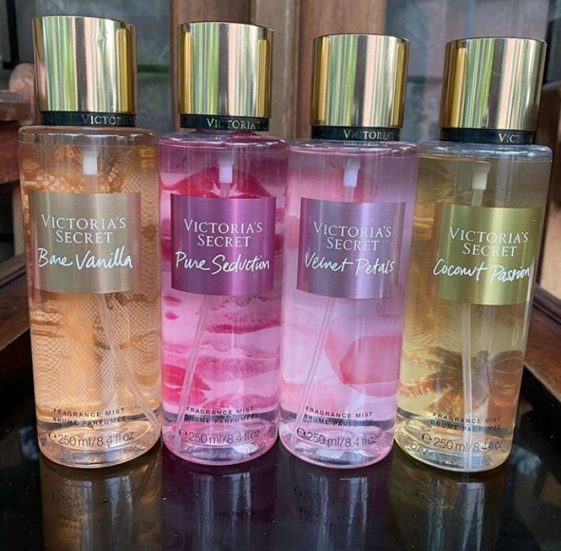 ketahanan body mist victoria secret