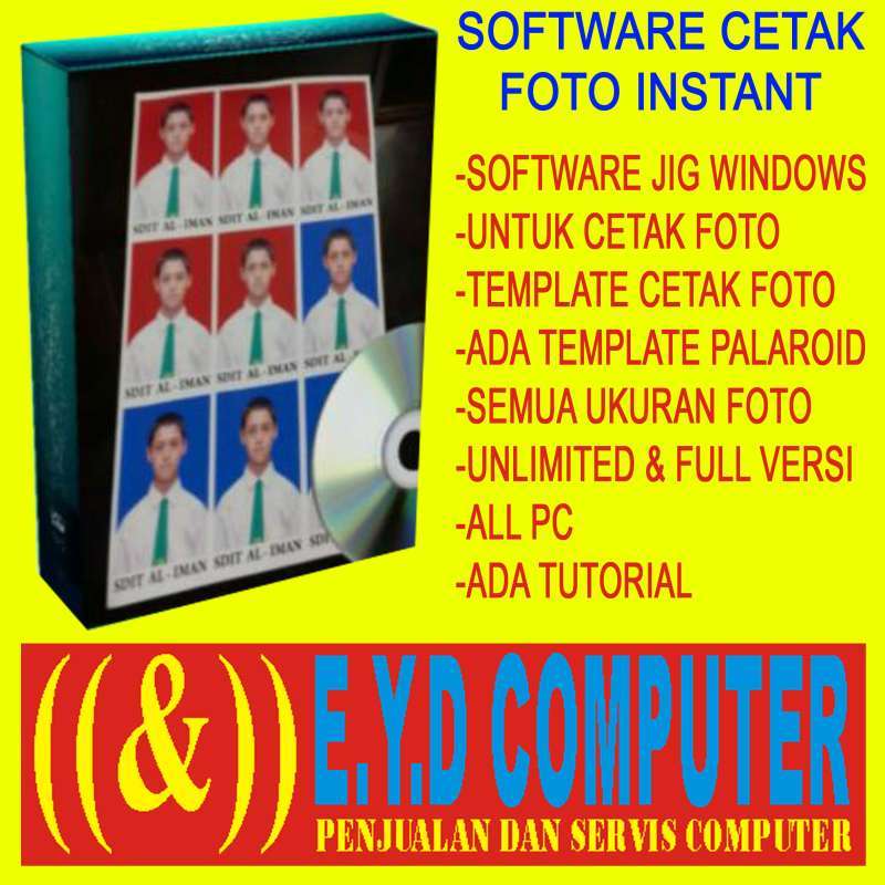 Jual Dvd Aplikasi Template Cetak Foto Instant Ada Polaroid Juga Cover Pas Photo Editing Photo Online Desember 2020 Blibli