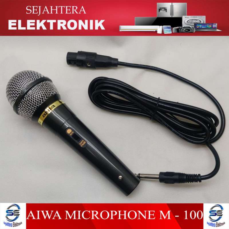 Jual Microphone Aiwa M 100 Microphone Kabel Suara Bagus Aiwa Microphone Memiliki Suara Jernih Dan Bersih Cocok Digunakan Untuk Karaoke Ceramah Dan Pi Online Maret 2021 Blibli Jika kamu penasaran mic apa yang digunakan untuk merekam suara tersebut berikut referensinya. microphone aiwa m 100 microphone kabel suara bagus aiwa microphone memiliki suara jernih dan bersih cocok digunakan untuk karaoke ceramah dan pi