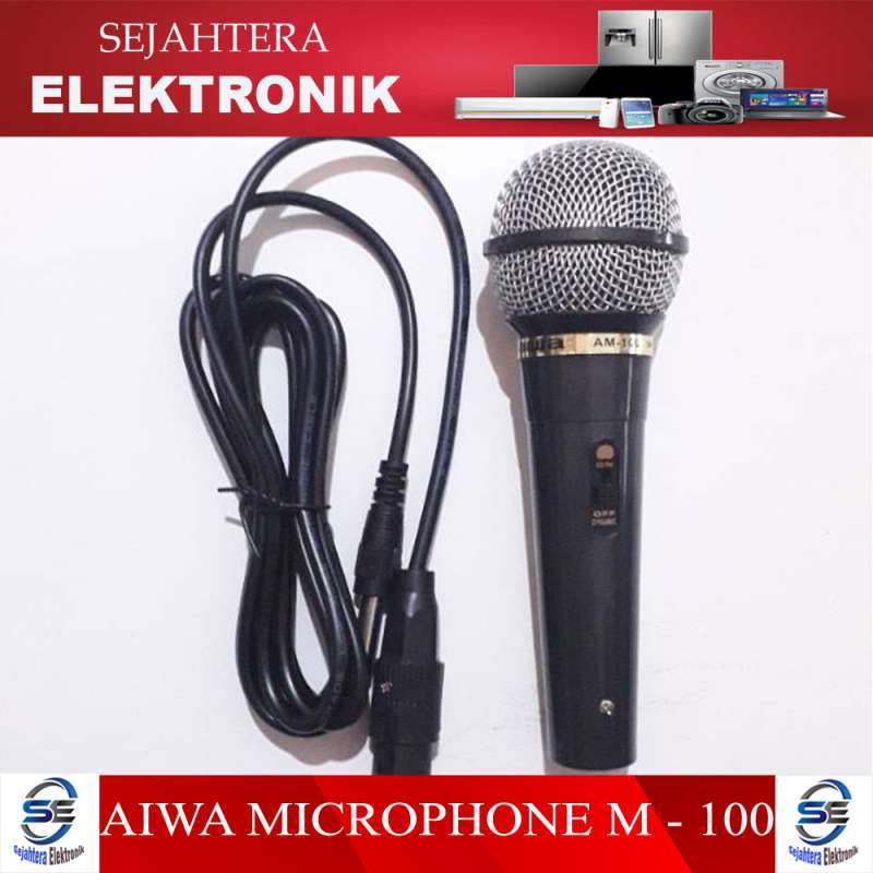 Jual Microphone Aiwa M 100 Microphone Kabel Suara Bagus Aiwa Microphone Memiliki Suara Jernih Dan Bersih Cocok Digunakan Untuk Karaoke Ceramah Dan Pi Online Maret 2021 Blibli Dengan ini anda dapat merekam suara yang lebih baik dibanding. microphone aiwa m 100 microphone kabel suara bagus aiwa microphone memiliki suara jernih dan bersih cocok digunakan untuk karaoke ceramah dan pi