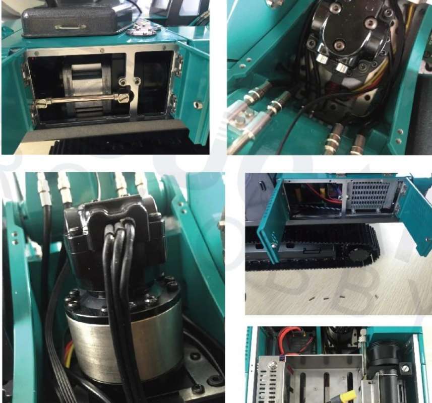 Jual Huina K350 Kabolite Rc Excavator Ekskavator Hidrolik 1/14