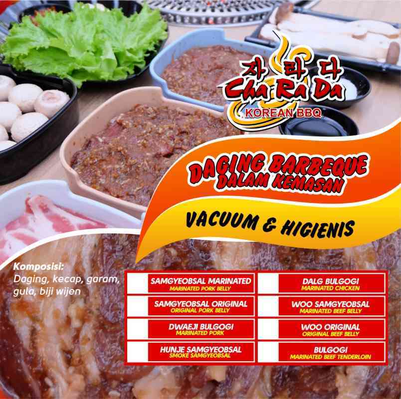 Jual Charada Korean Bbq Daging Sapi Bulgogi Siap Masak 120 Gr Online November 2020 Blibli