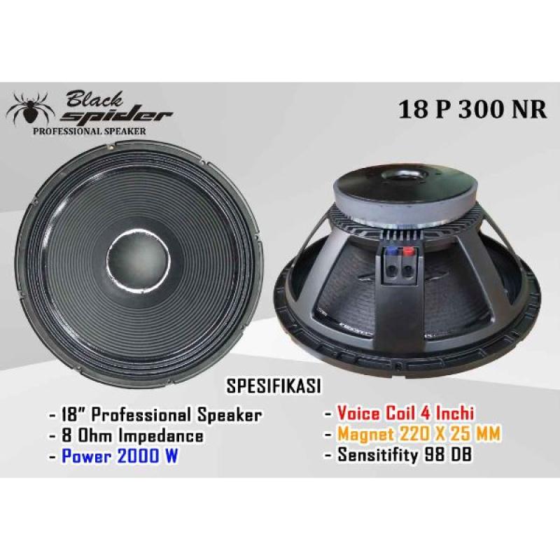 Jual Speaker 18 Baru Black Spider 18 P 300 Nr Original 2000w Online Februari 2021 Blibli