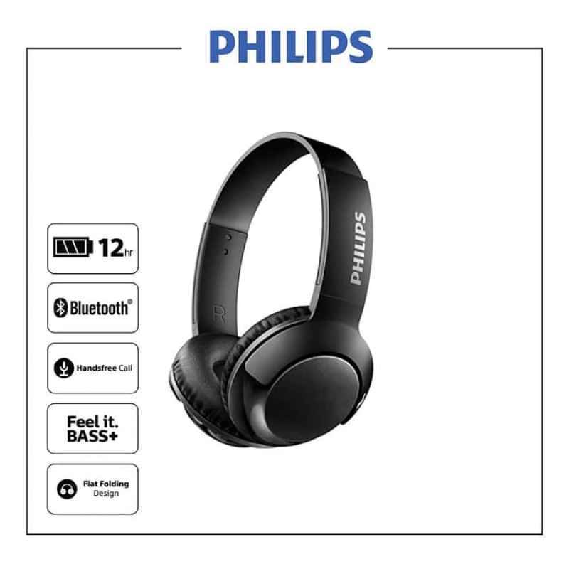 Promo Philips SHB3075 BASS+ Wireless On Ear Headphone with Mic di Seller  variou5.brands - Kota Jakarta Selatan, DKI Jakarta | Blibli