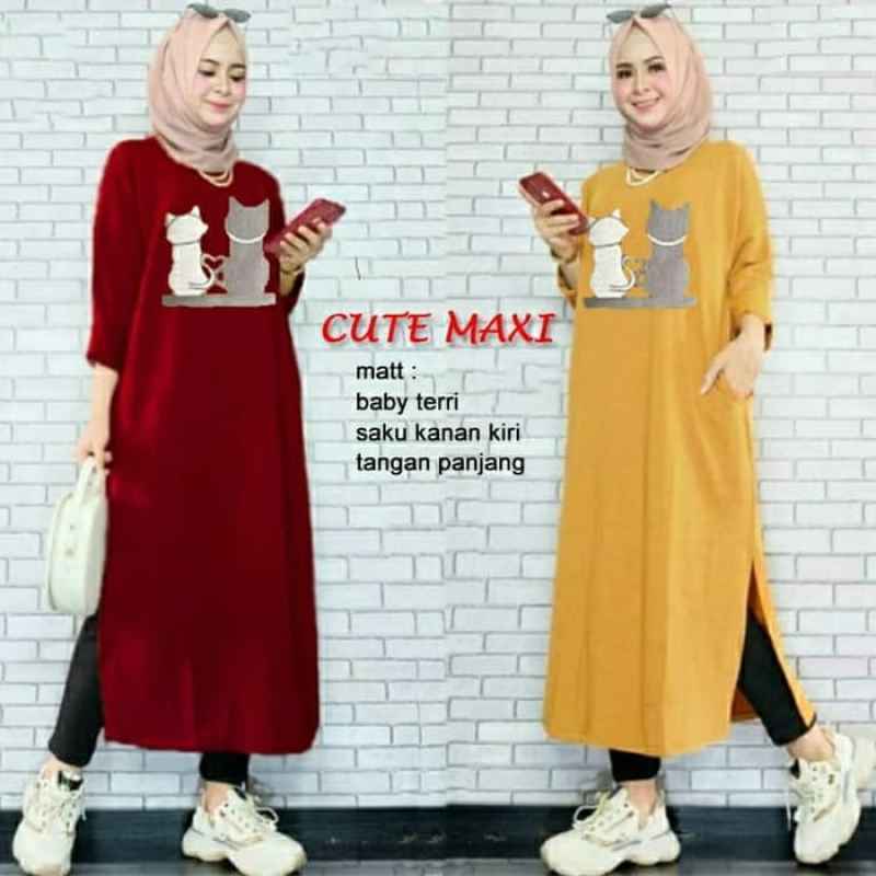Baju sale long dress