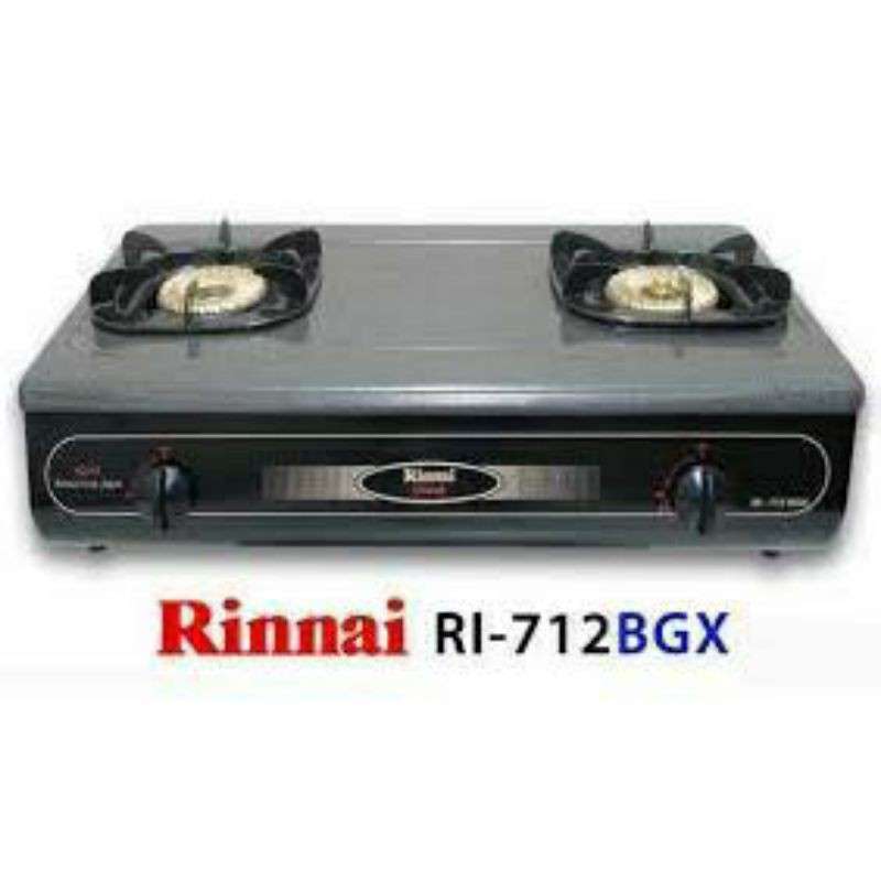 Jual Kompor Gas Rinnai 2 Tungku RI-712BGX di Seller Biggg.Solution - Pusaka  Rakyat, Kab. Bekasi | Blibli