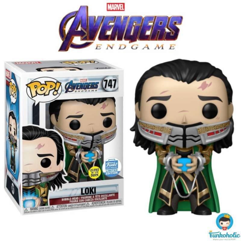 Jual Funko Pop! Marvel Avengers Endgame Loki Arrested With