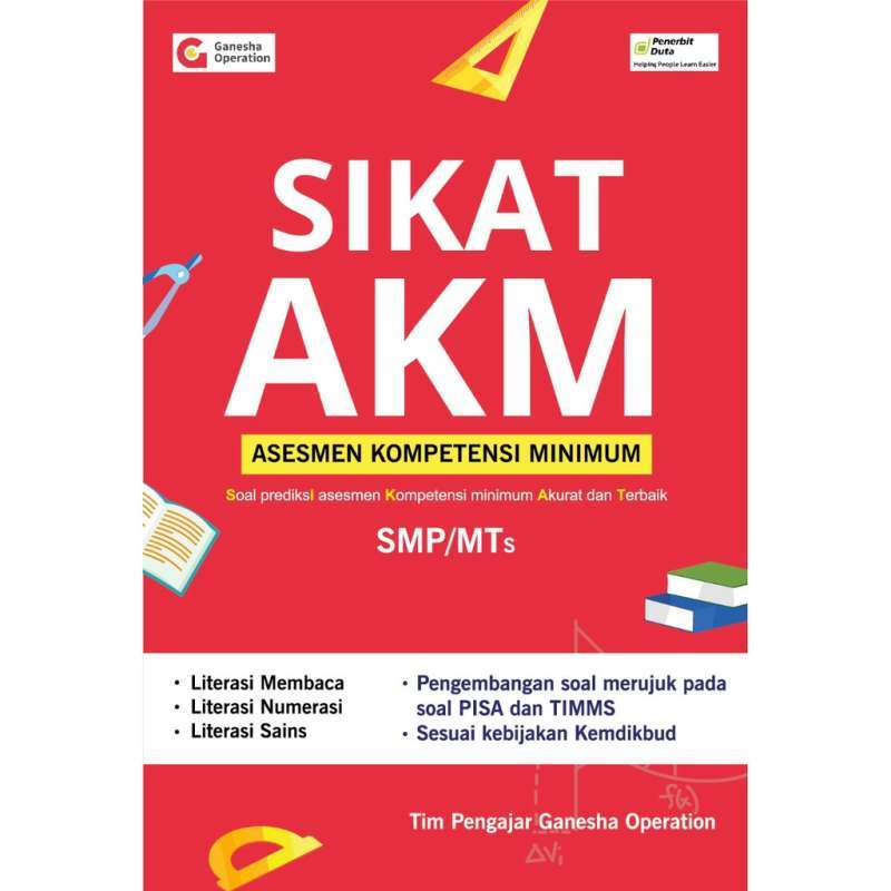 Jual Sikat Akm Smp Soal Akm Smp Buku Akm Smp Akm 2021 Smp Akm Go Un 2021 Smp Online April 2021 Blibli