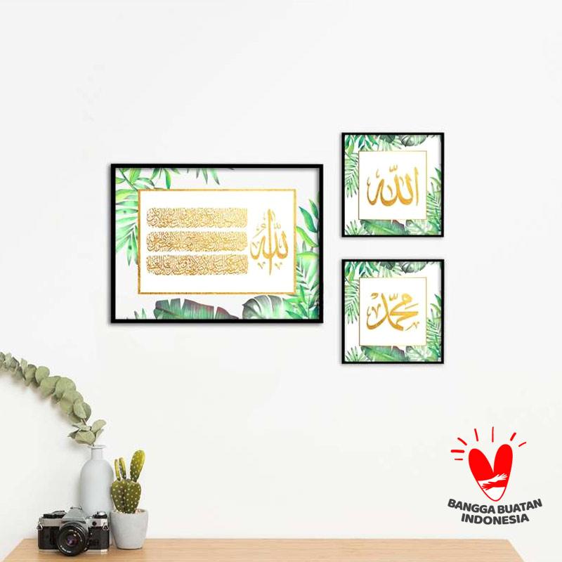 Jual Kaligrafi Hiasan Dinding Rumah Motif Scandinavian Set 02 Online April 2021 Blibli