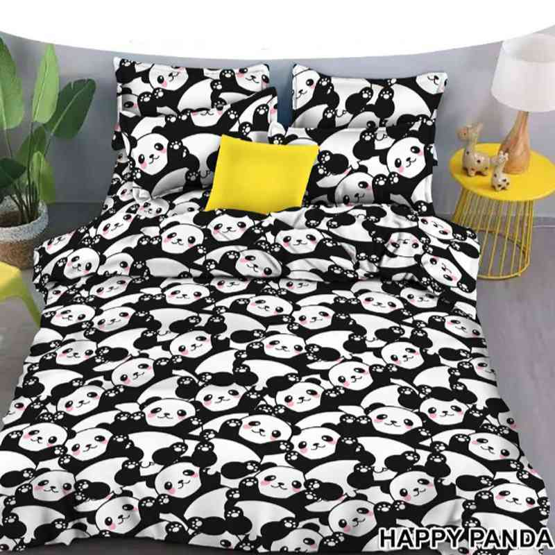 Jual Ellenov N Happy Panda Sprei Bedcover Bahan Katun Lokal Premium Bedcover Set Homemade Badcover Bedcover Anak Bedcover Murah Murah Mei 2021 Blibli