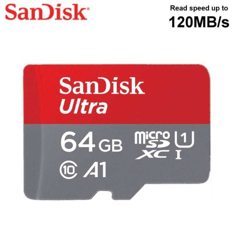 120gb Micro Sd Card SANDISK ULTRA A1 MICRO SD 64 GB