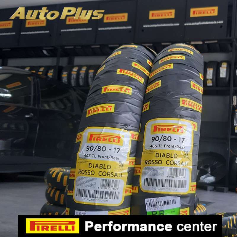 Jual Ban Pirelli Diablo Rosso Corsa Ii 90 80 17 100 80 17 Online November 2020 Blibli