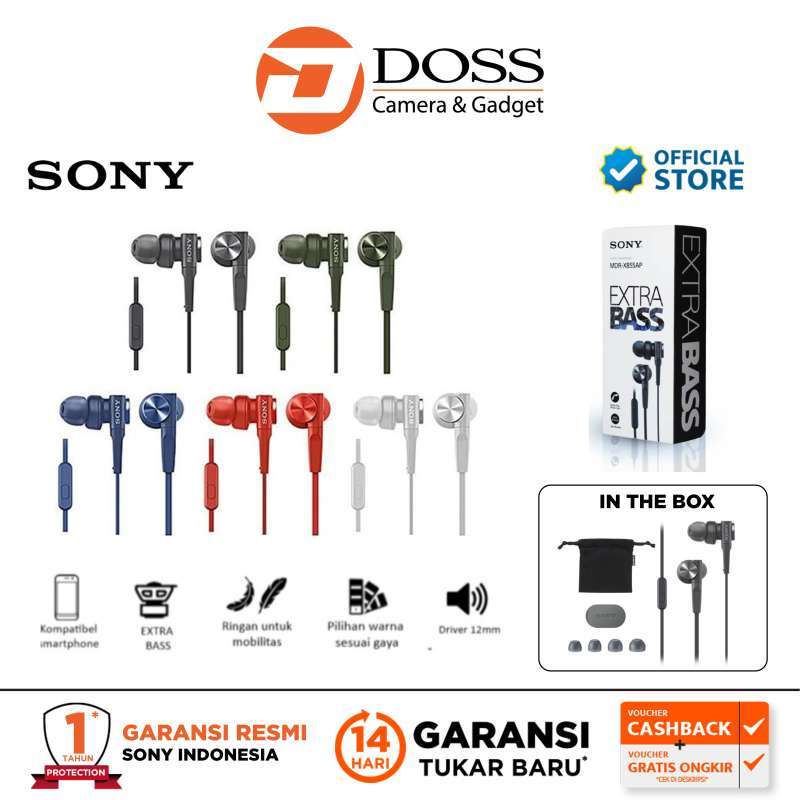 Sony discount xb55 earphones