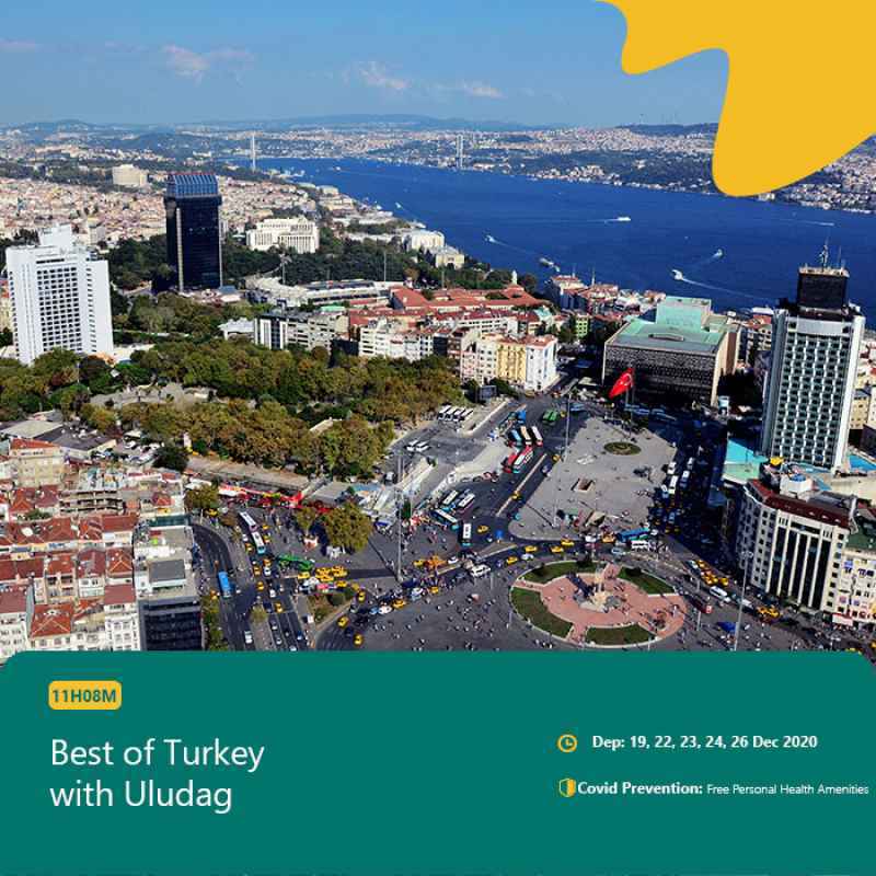 Jual Promo Akhir Tahun Paket Tour Turki Best Of Turkey With Uludag Bayu Buana Travel Services Star Mtjtk 11 Hari 8 Online Februari 2021 Blibli