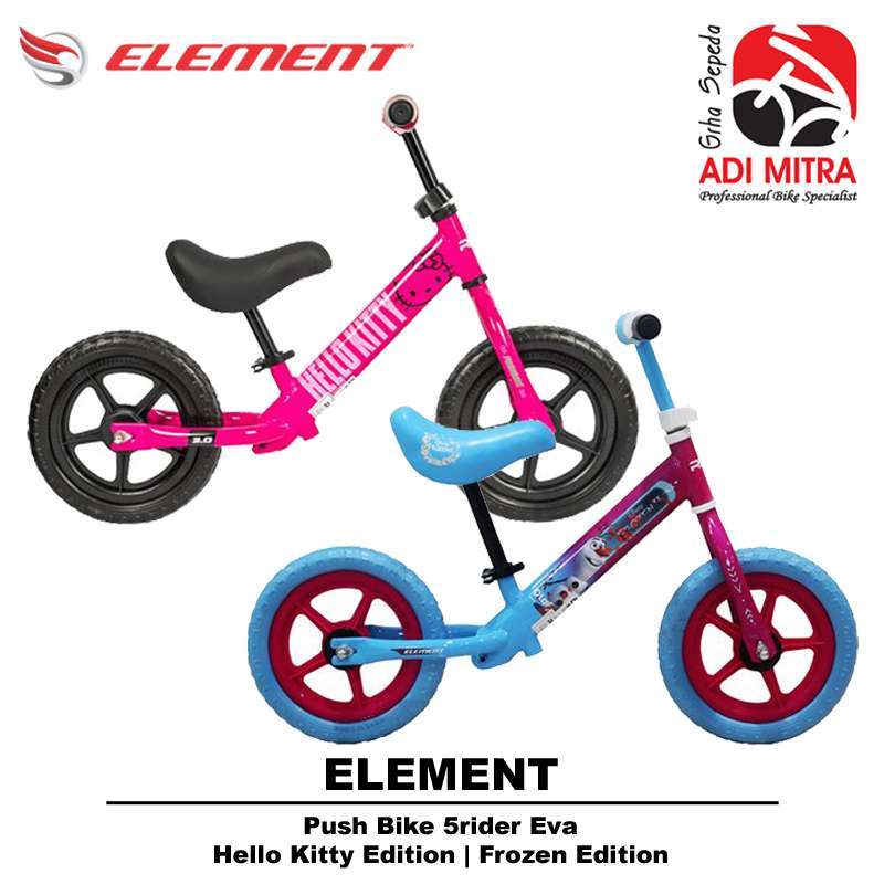 Frozen clearance push bike